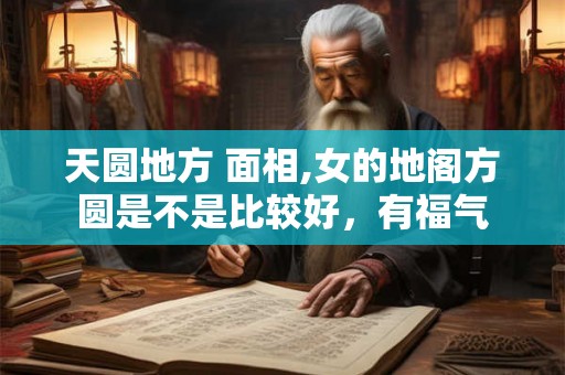 天圆地方 面相,女的地阁方圆是不是比较好，有福气
