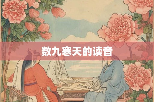数九寒天的读音 数九寒天的读音