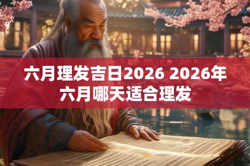 六月理发吉日2026 2026年六月哪天适合理发 六月理发吉日2026 2026年六月哪天适合理发