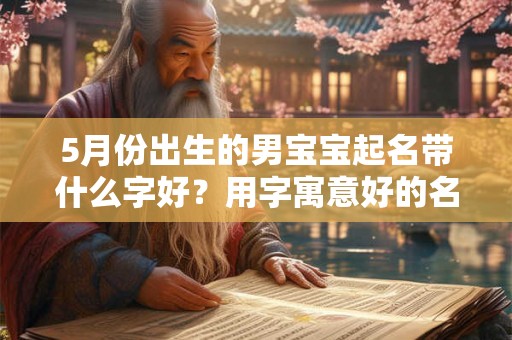 5月份出生的男宝宝起名带什么字好？用字寓意好的名字集！