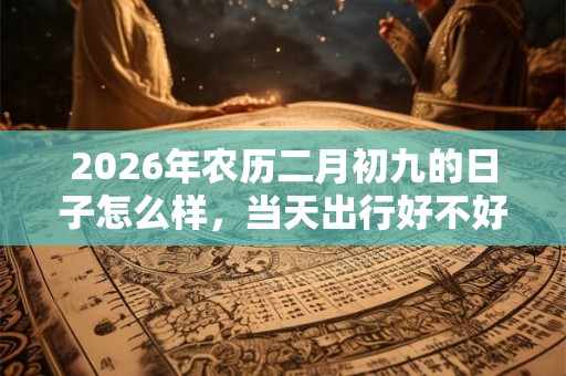 2026年农历二月初九的日子怎么样，当天出行好不好？