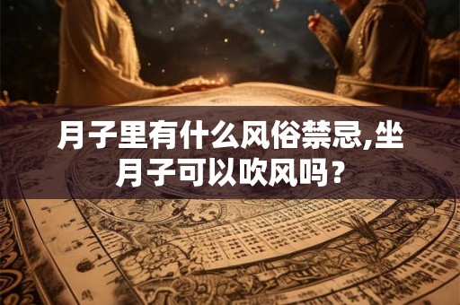 月子里有什么风俗禁忌,坐月子可以吹风吗？