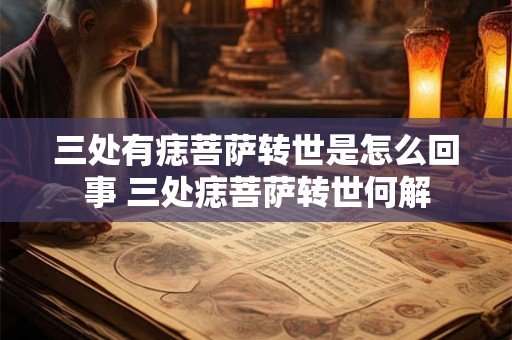 三处有痣菩萨转世是怎么回事 三处痣菩萨转世何解
