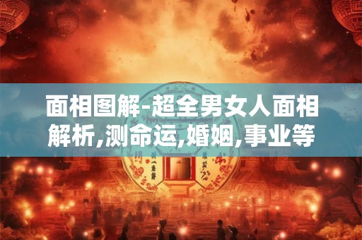 面相图解-超全男女人面相解析,测命运,婚姻,事业等 面相图解-超全男女人面相解析,测命运,婚姻,事业等