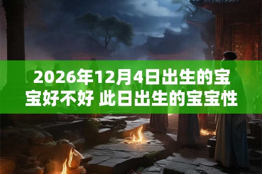 2026年12月4日出生的宝宝好不好 此日出生的宝宝性格
