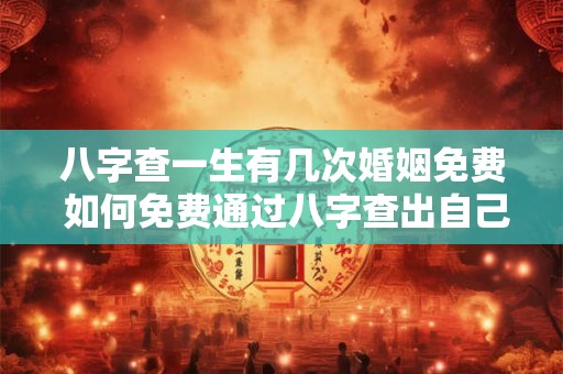 八字查一生有几次婚姻免费 如何免费通过八字查出自己一生中会有几次婚姻 八字查一生有几次婚姻免费 如何免费通过八字查出自己一生中会有几次婚姻