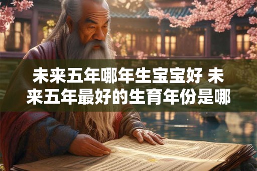 未来五年哪年生宝宝好 未来五年最好的生育年份是哪一年