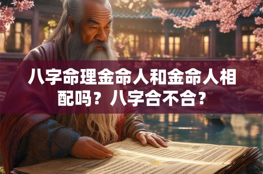 八字命理金命人和金命人相配吗？八字合不合？