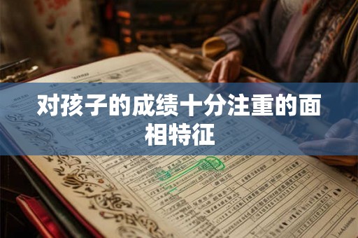 对孩子的成绩十分注重的面相特征