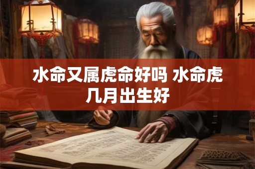 水命又属虎命好吗 水命虎几月出生好