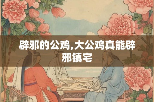 辟邪的公鸡,大公鸡真能辟邪镇宅 辟邪的公鸡,大公鸡真能辟邪镇宅