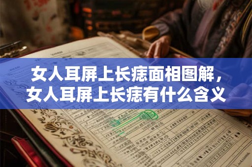 女人耳屏上长痣面相图解,女人耳屏上长痣有什么含义? 女人耳屏上长痣面相图解,女人耳屏上长痣有什么含义?