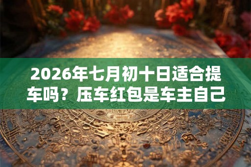 2026年七月初十日适合提车吗?压车红包是车主自己放吗 2026年七月初十日适合提车吗?压车红包是车主自己放吗