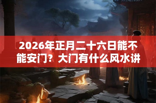 2026年正月二十六日能不能安门?大门有什么风水讲究? 2026年正月二十六日能不能安门?大门有什么风水讲究?