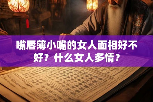 嘴唇薄小嘴的女人面相好不好?什么女人多情? 嘴唇薄小嘴的女人面相好不好?什么女人多情?