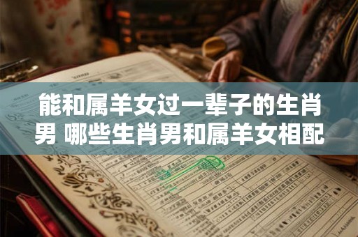 能和属羊女过一辈子的生肖男 哪些生肖男和属羊女相配