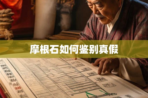 摩根石如何鉴别真假