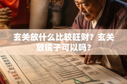玄关放什么比较旺财？玄关放镜子可以吗？