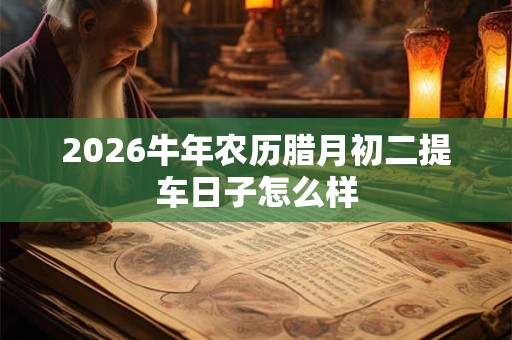 2026牛年农历腊月初二提车日子怎么样