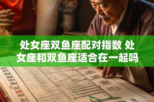 处女座双鱼座配对指数 处女座和双鱼座适合在一起吗 处女座双鱼座配对指数 处女座和双鱼座适合在一起吗