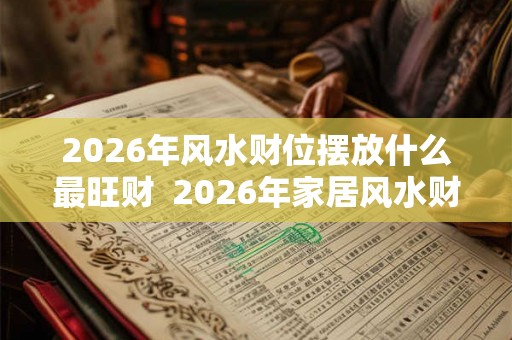 2026年风水财位摆放什么最旺财  2026年家居风水财位