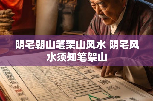 阴宅朝山笔架山风水 阴宅风水须知笔架山