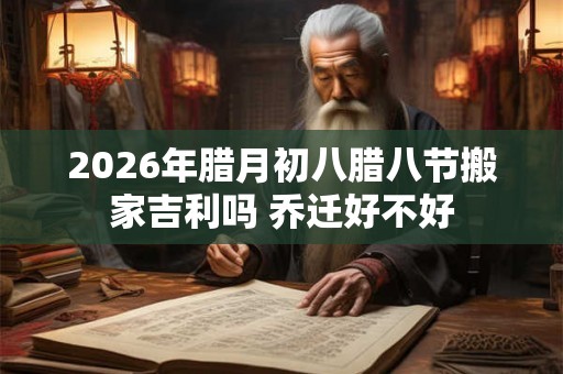 2026年腊月初八腊八节搬家吉利吗 乔迁好不好