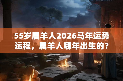 55岁属羊人2026马年运势运程,属羊人哪年出生的? 55岁属羊人2026马年运势运程,属羊人哪年出生的?