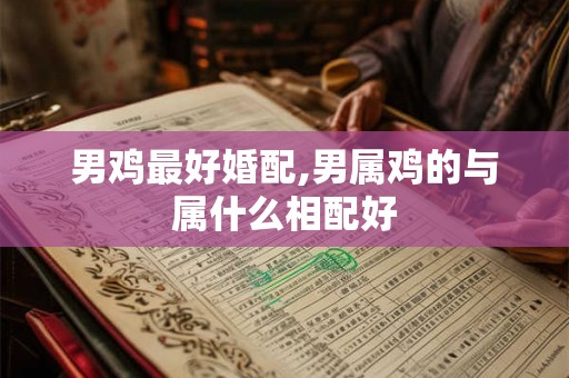 男鸡最好婚配,男属鸡的与属什么相配好