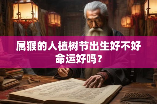 属猴的人植树节出生好不好命运好吗？