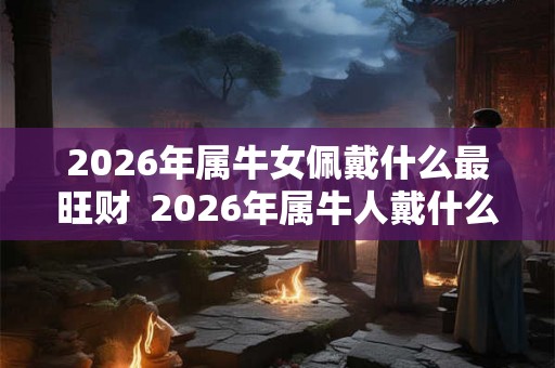2026年属牛女佩戴什么最旺财  2026年属牛人戴什么好