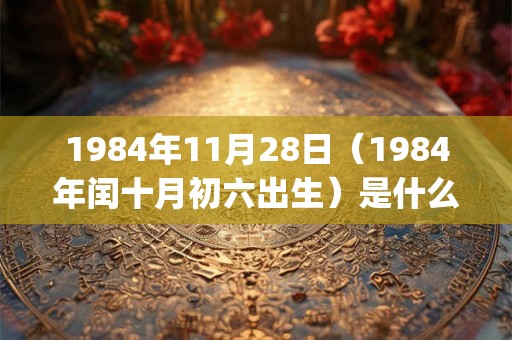 1984年11月28日（1984年闰十月初六出生）是什么命_命运如何