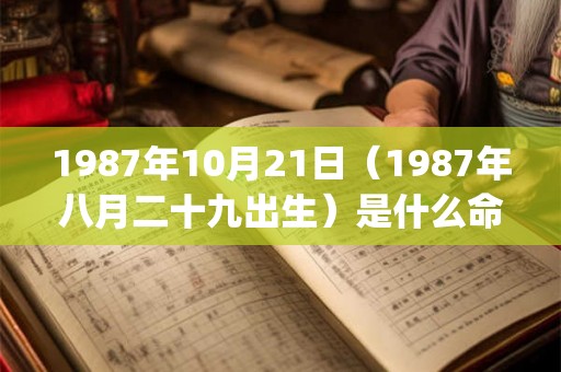 1987年10月21日(1987年八月二十九出生)是什么命_命运如何 1987年10月21日(1987年八月二十九出生)是什么命_命运如何