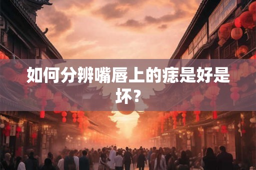 如何分辨嘴唇上的痣是好是坏? 如何分辨嘴唇上的痣是好是坏?