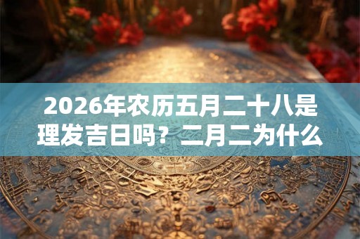 2026年农历五月二十八是理发吉日吗？二月二为什么要剪头发