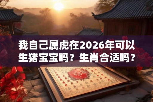 我自己属虎在2026年可以生猪宝宝吗？生肖合适吗？