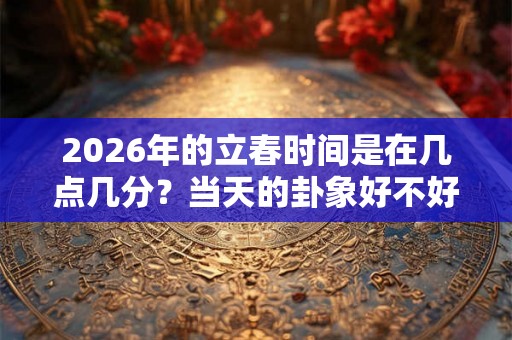 2026年的立春时间是在几点几分？当天的卦象好不好？