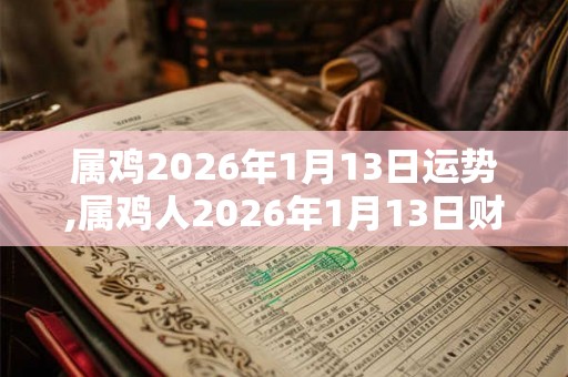 属鸡2026年1月13日运势,属鸡人2026年1月13日财运,生肖鸡2026年1月13日运势