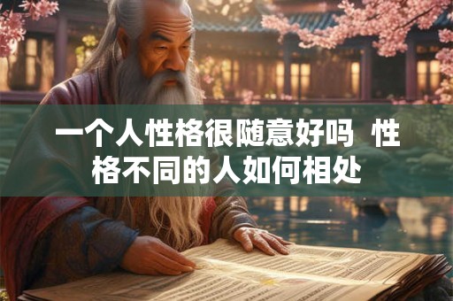 一个人性格很随意好吗  性格不同的人如何相处
