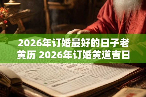 2026年订婚最好的日子老黄历 2026年订婚黄道吉日查询表