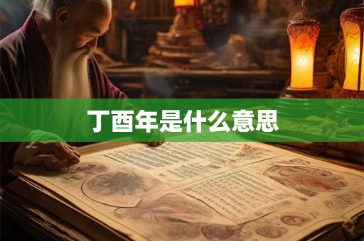 丁酉年是什么意思
