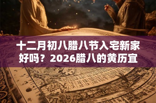 十二月初八腊八节入宅新家好吗？2026腊八的黄历宜忌