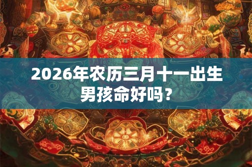 2026年农历三月十一出生男孩命好吗? 2026年农历三月十一出生男孩命好吗?