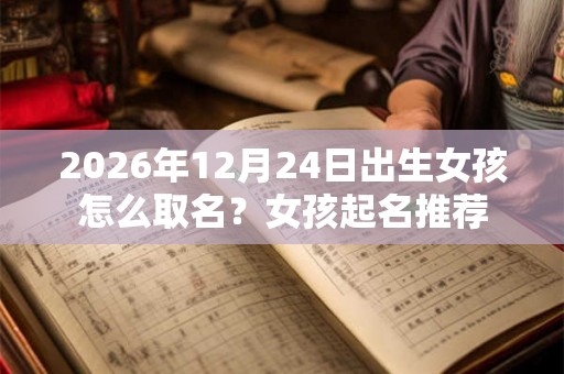 2026年12月24日出生女孩怎么取名?女孩起名推荐 2026年12月24日出生女孩怎么取名?女孩起名推荐