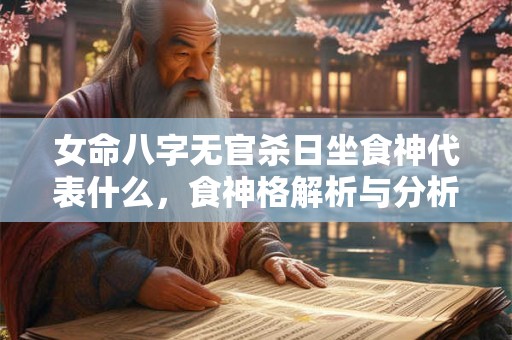 女命八字无官杀日坐食神代表什么，食神格解析与分析