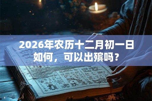 2026年农历十二月初一日如何，可以出殡吗？