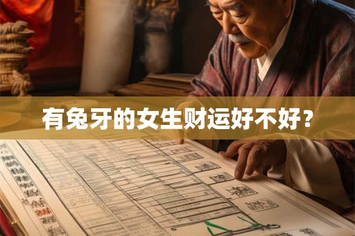 有兔牙的女生财运好不好？