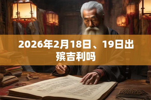 2026年2月18日、19日出殡吉利吗