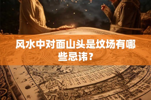 风水中对面山头是坟场有哪些忌讳？