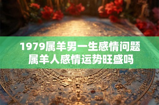 1979属羊男一生感情问题 属羊人感情运势旺盛吗